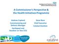A Commissioner's Perspective & the Health Initiatives Programme Andrew Copland Commissioning and Delivery Manager Hartlepool and Stockton on Tees CCG Steve.