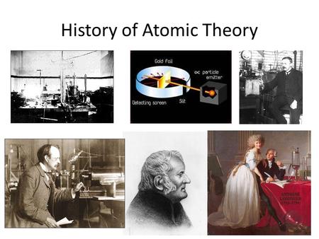 History of Atomic Theory. How has the structure of matter been understood throughout history? Everything is made of matter. Matter is anything with mass.