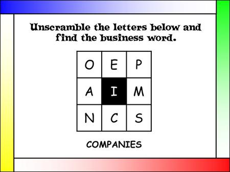 OEP AIM NCS COMPANIES. Limited Companies Aim:  Identify the characteristics of a Limited Companies Objectives:  Define the two types of Limited Companies.
