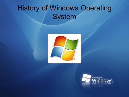 History of Windows Operating System. Windows 1.0 Debuted in 1985 First version of Windows that was set up to use bitmap displays and mouse pointing devices.