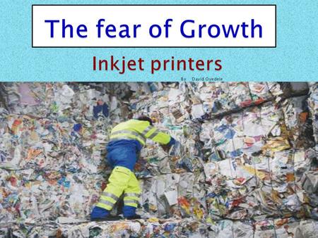 In this documentation I’m going to analyse the price of inkjet printers within the last five years, with factors like, the environment, laws and legislation,
