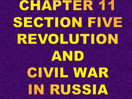 Roots of the Russian Revolution 1881, reforms stop when Alexander II assassinated Alexander III strengthens “autocracy, orthodoxy, and nationality”