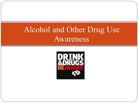 Alcohol and Other Drug Use Awareness. Today’s Agenda  Discuss Common Reasons Teens Use Alcohol and Other Drugs (AOD)  Effects of AOD Use  Stages of.
