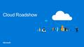 Cloud Roadshow. Advanced Web Development using Angular with Office 365 APIs.