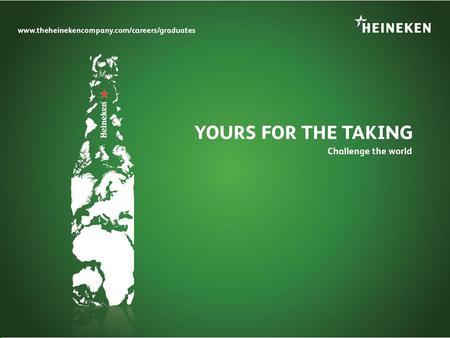 Heineken International B.V.Sibley | October 6, 2014 2015 International Graduate Programme Kick-Off Call.