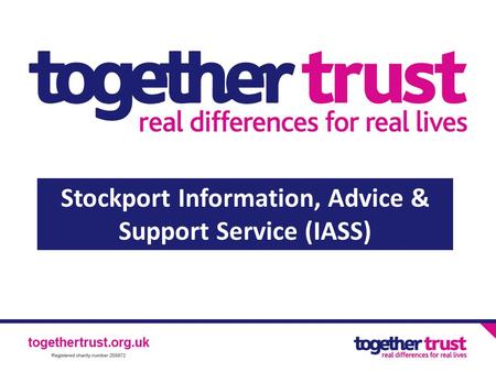 Stockport Information, Advice & Support Service (IASS)