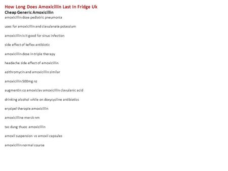 Cheapest amoxicillin clavulanate