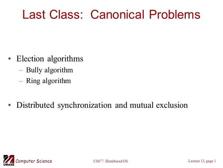 MVCC and Distributed Txns (Spanner) - ppt download