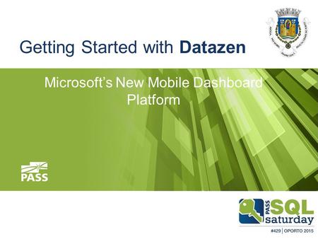 Getting Started with Datazen Microsoft’s New Mobile Dashboard Platform.