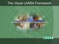 The Visual LANSA Framework. Topics What is it ?  The Visual LANSA Framework is an application framework that helps you to:  Prototype  Design  Implement.