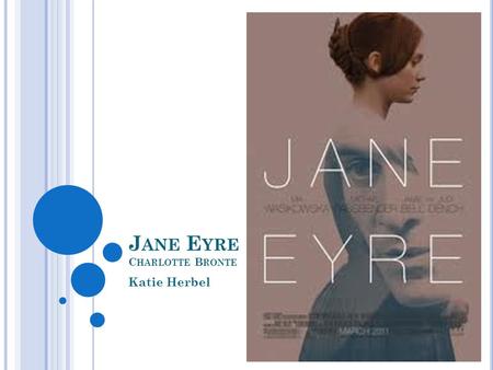 J ANE E YRE C HARLOTTE B RONTE Katie Herbel. C HARACTERS Jane Eyre Protagonist and narrator Determined, intelligent, and honest Rich with experience of.