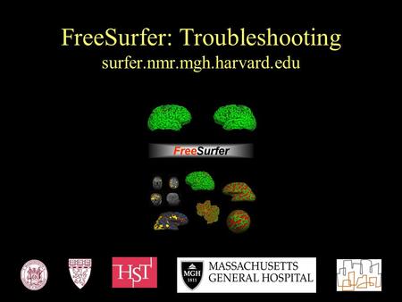 FreeSurfer: Troubleshooting surfer.nmr.mgh.harvard.edu.