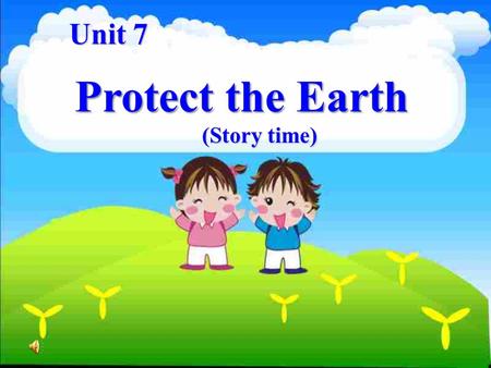 Unit 7 Protect the Earth (Story time). Red-crowned cranes.