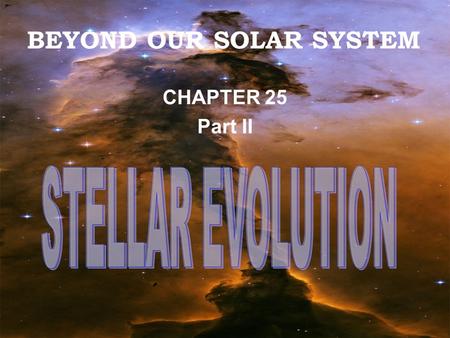 BEYOND OUR SOLAR SYSTEM CHAPTER 25 Part II. INTERSTELLAR MATTER NEBULA BRIGHT NEBULAE EMISSION NEBULA REFLECTION NEBULA SUPERNOVA REMANTS DARK NEBULAE.