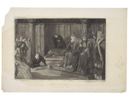 ------------- Image1 ------------- Field Data Digital Image File Name 36701 Source Title Hamlet at the Adelphi, the play scene, act III, [sc. 2] [graphic]