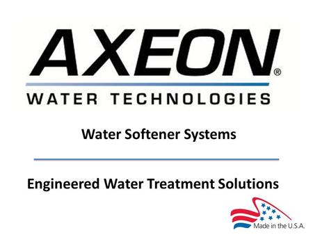 Water Softener Systems Engineered Water Treatment Solutions.