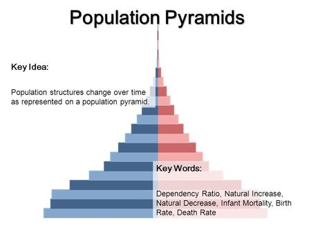 Population Pyramids Key Idea: Key Words: