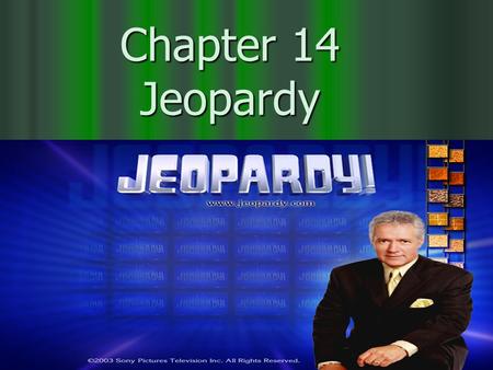 Chapter 14 Jeopardy. Tax based on a person’s earnings (taxes taken out of your pay check):