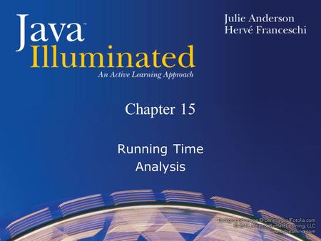 Chapter 15 Running Time Analysis. Topics Orders of Magnitude and Big-Oh Notation Running Time Analysis of Algorithms –Counting Statements –Evaluating.
