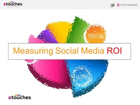 @ nicorosstweet Measuring Social Media  #eventprofs.