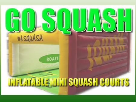 PURPOSE To enable coaches to take squash to schools. By going to the schools it makes it easy for the school as they don’t have to organise transport.