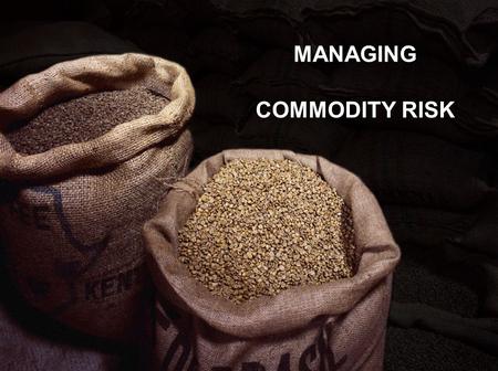 MANAGING COMMODITY RISK. FACTORS THAT AFFECT COMMODITY PRICES Expected levels of inflation, particularly for precious metal Interest rates Exchange rates,