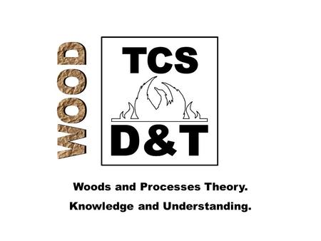 Woods and Processes Theory. Knowledge and Understanding.