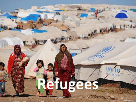 Refugees. Refugee Crisis Crisis begins around 2007, increasing sharply in 2011 60 Million displaced persons globally. 2015 escalation. Macedonian Policy.