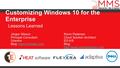 Customizing Windows 10 for the Enterprise