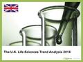 The U.K. Life-Sciences Trend Analysis 2014. About Us The following statistical information has been obtained from Biotechgate. Biotechgate is a global,