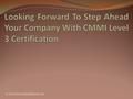 Www.isoconsultant.us. What is CMMI Maturity Level 3?