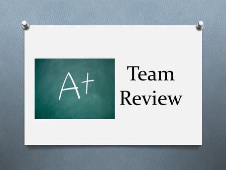 Team Review. Norms O Equity of Voice O Active Listening O Respect for All Perspectives O Safety and Confidentiality O Respectful Use of Technology.