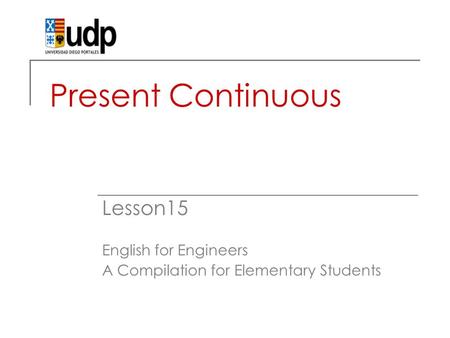 Lesson15 English for Engineers A Compilation for Elementary Students