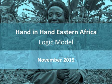 Hand in Hand Eastern Africa Logic Model November 2015.