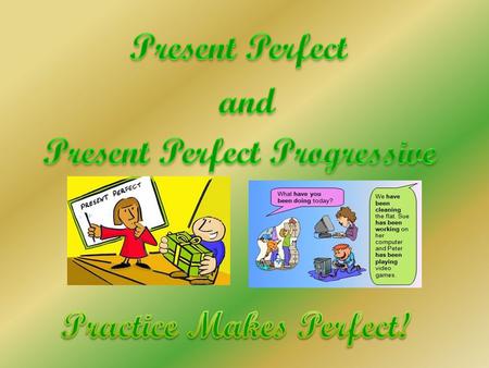 WWe use the Present Perfect to show a direct link with the present. WWe use it for something that happened in the past but when the present result.