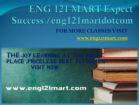 FOR MORE CLASSES VISIT www.eng121mart.com. ENG 121 Entire Course ENG 121 Week 1 Diagnostic Essay ENG 121 Week 1 DQ 1 Strengths and Weaknesses in Writing.