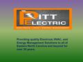 Electrical Construction & Maintenance Service in Greenville NC