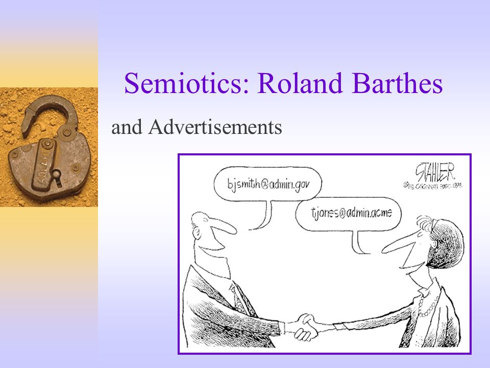semiotics examples in advertising