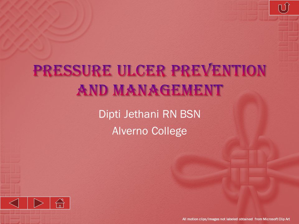 Pressure Ulcer Risk and Prevention