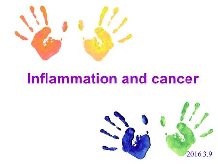 Inflammation and cancer
