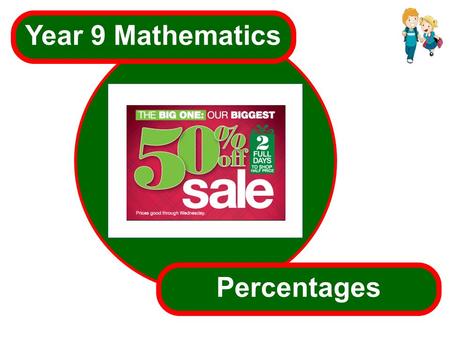 Vms  Year 9 Mathematics Percentages.