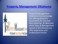 Property Management Oklahoma Property Management Oklahoma Escrowstrategy are offering beautiful apartments for rent and best California. At Welcome Home.