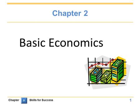 Chapter 2 1 Basic Economics ChapterSkills for Success 2.
