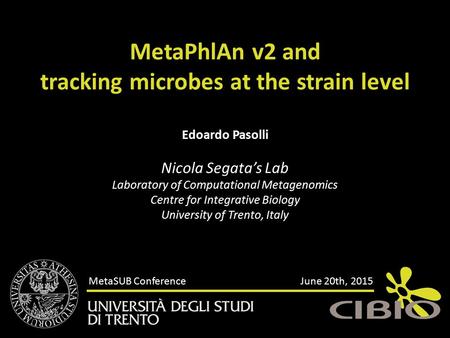 tracking microbes at the strain level