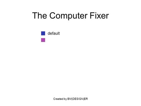 Created by BM|DESIGN|ER The Computer Fixer default.