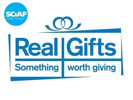 Real Gifts are life changing, inspirational gifts that will mean a better life for someone living in poverty.