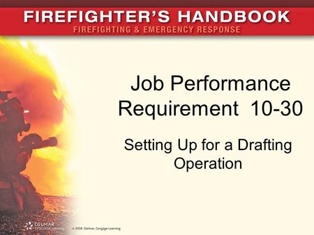 Job Performance Requirement 10-30 Setting Up for a Drafting Operation.