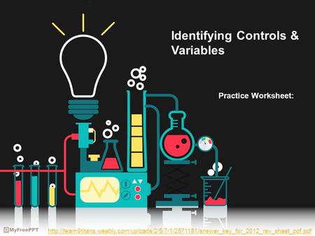 Identifying Controls & Variables