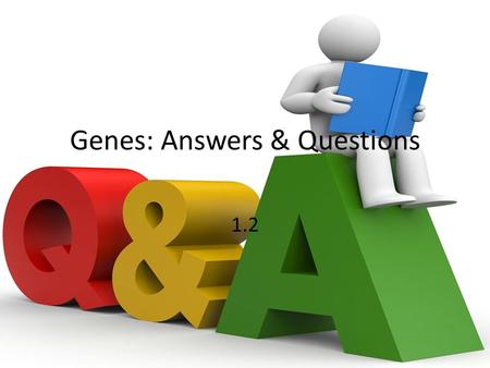 Genes: Answers & Questions 1.2. Why is DNA important? Genes code for proteins. Proteins have specific roles, and are involved in all structures & functions.