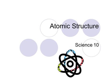 Atomic Structure Science 10. Copy: Lithium atom: